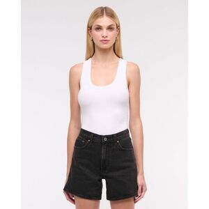 Abercrombie & Fitch The Dad High Rise Short Curve Love Size 00/24